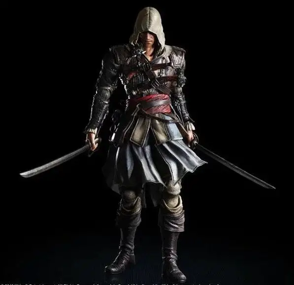 PLAY ARTS 27cm Game Character Edward Kenway Joints Moveable Action Figure Model Toys
PLAY ARTS 27cm Game Character Edward Kenway Joints Moveable Action Figure Model Toys
