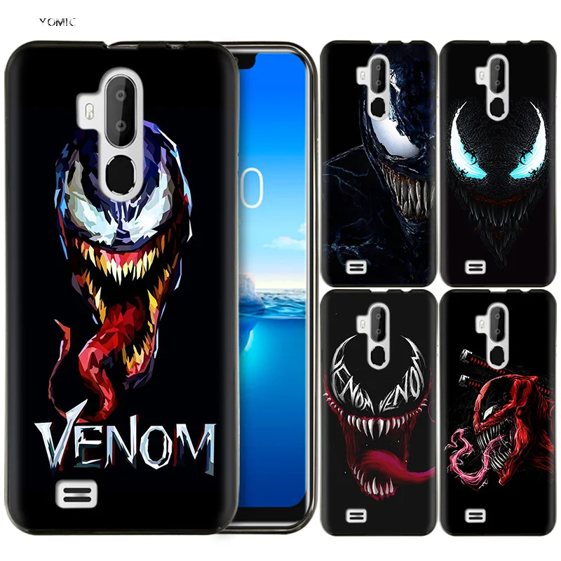 Silicone Coque Shell Cell Phone Case for Oukitel C12 PRO C12Pro Black Dark Cases Cartoon Marvel Venom Hero
Silicone Coque Shell Cell Phone Case for Oukitel C12 PRO C12Pro Black Dark Cases Cartoon Marvel Venom Hero