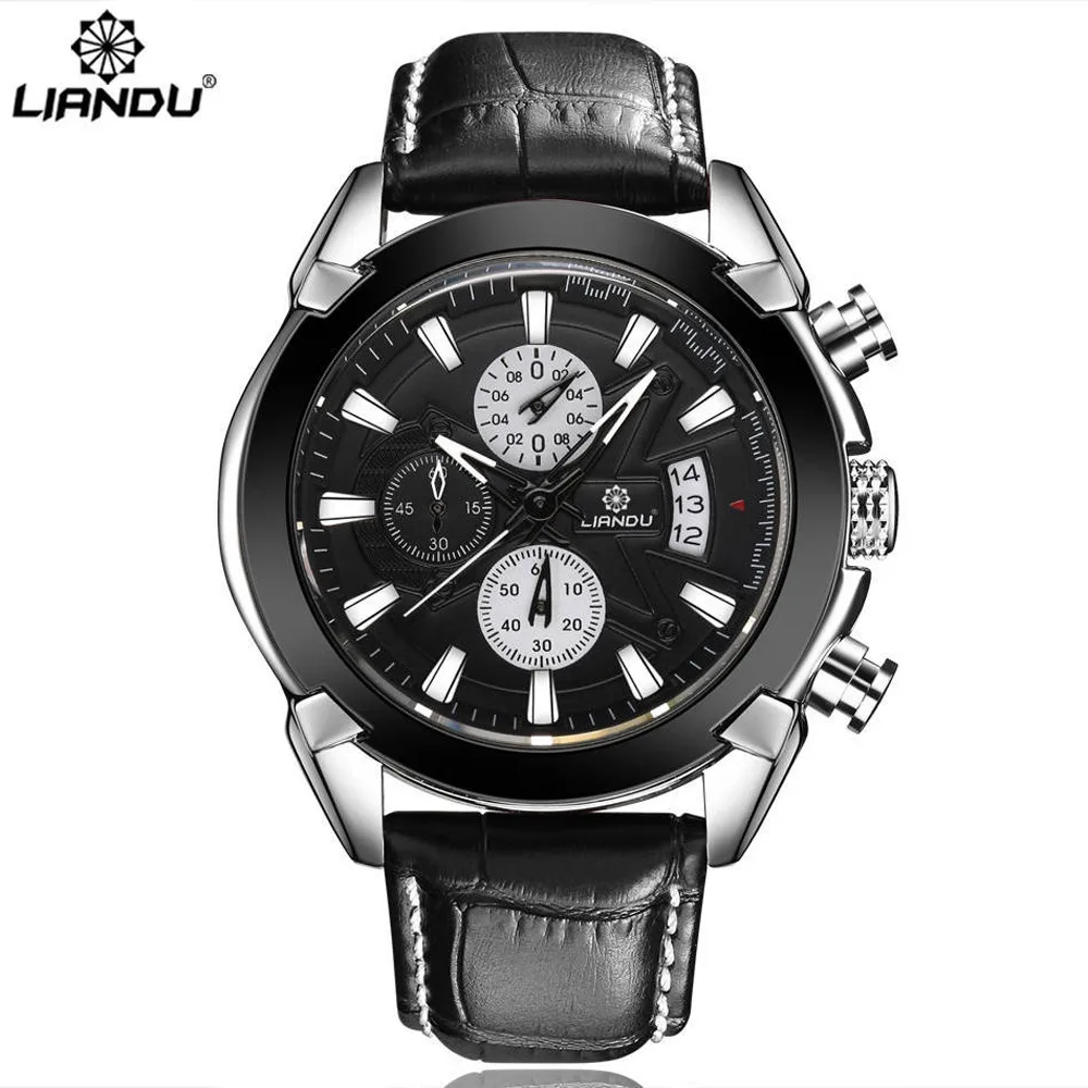 CCQ New Brand Luxury Fashion Watch Man Leather Band Calendar Date Analog Quartz Waterproof Wrist Watch Man Watch Date Clock A5
CCQ New Brand Luxury Fashion Watch Man Leather Band Calendar Date Analog Quartz Waterproof Wrist Watch Man Watch Date Clock A5