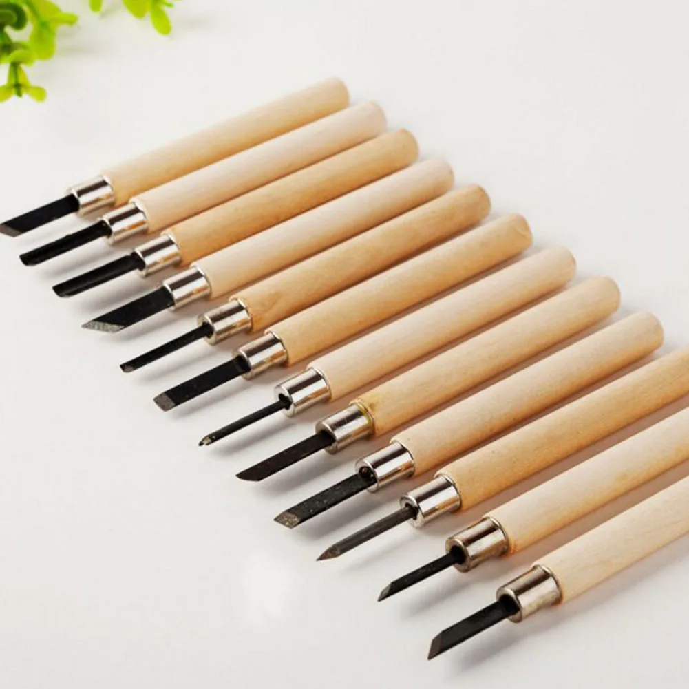 12Pcs/Set DIY Wood Carving Chisels Knife Basic Woodcut Working Tools And Detailed Hand Tools For Woodworking
12Pcs/Set DIY Wood Carving Chisels Knife Basic Woodcut Working Tools And Detailed Hand Tools For Woodworking
