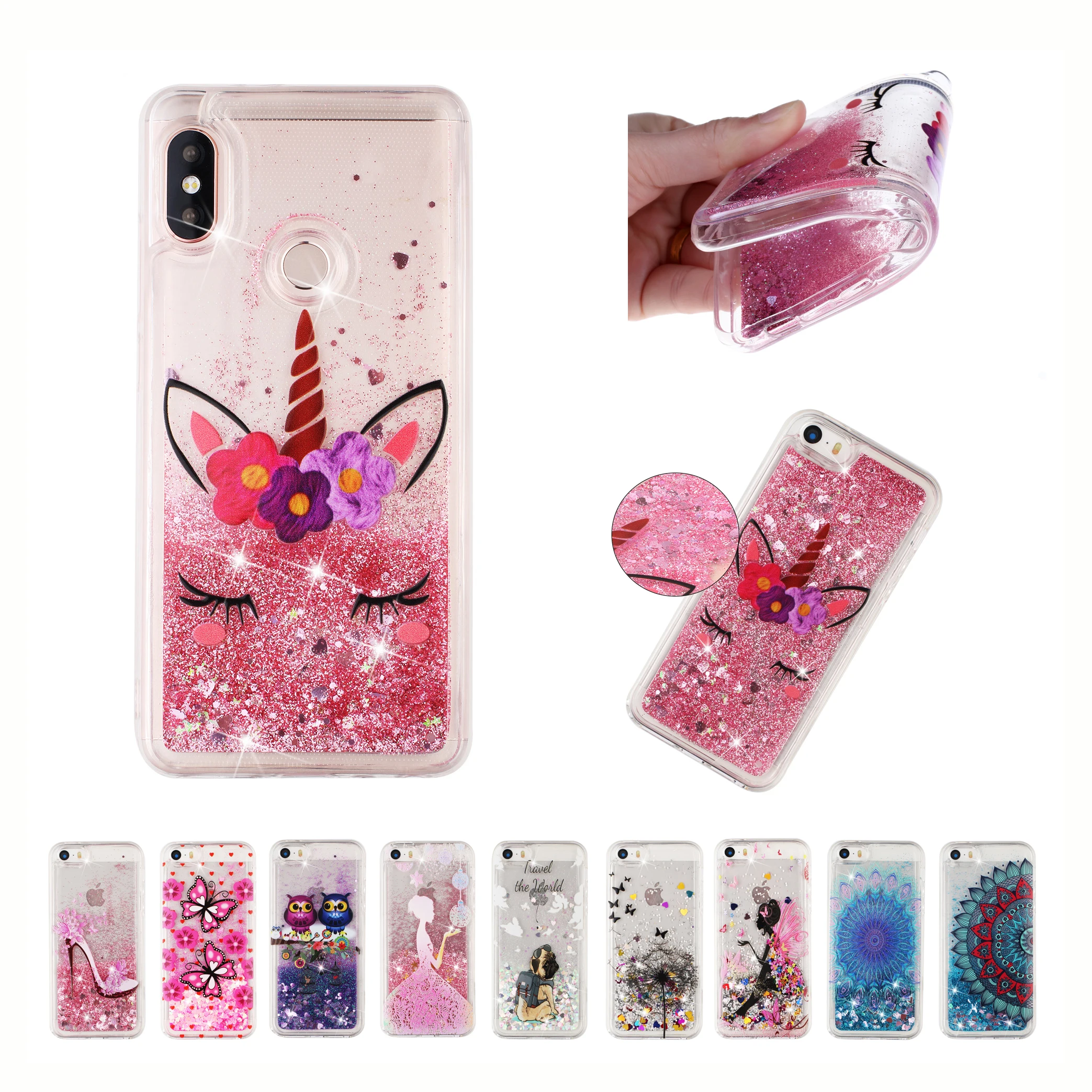 Glitter Love For Redmi Note5 Note6 Pro Note7 Case Dynamic Liquid Quicksand Cover Cases Mobile Phone bag Bling Sequins
Glitter Love For Redmi Note5 Note6 Pro Note7 Case Dynamic Liquid Quicksand Cover Cases Mobile Phone bag Bling Sequins