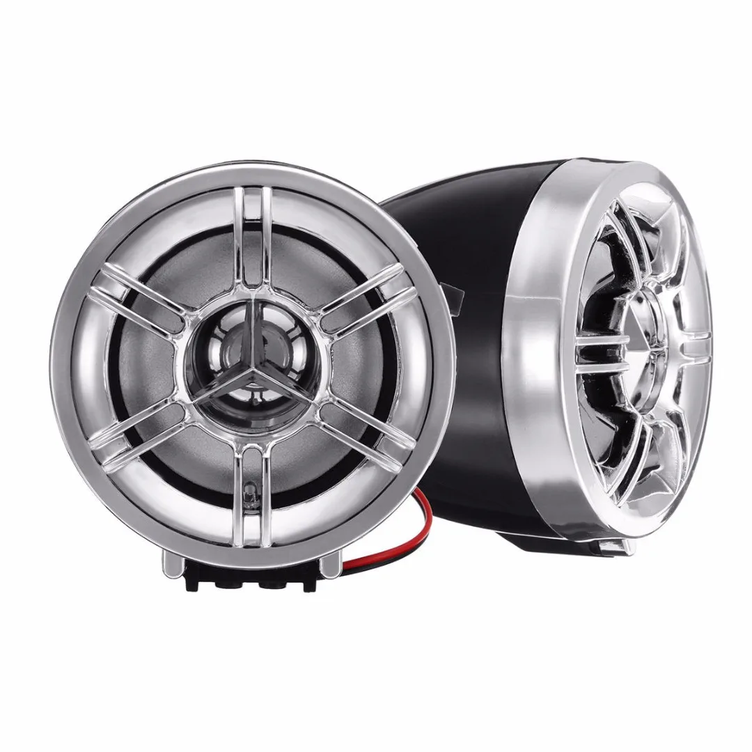 Newest Bluetooth Motorcycle Audio System USB SD FM Radio MP3 Speaker Waterproof