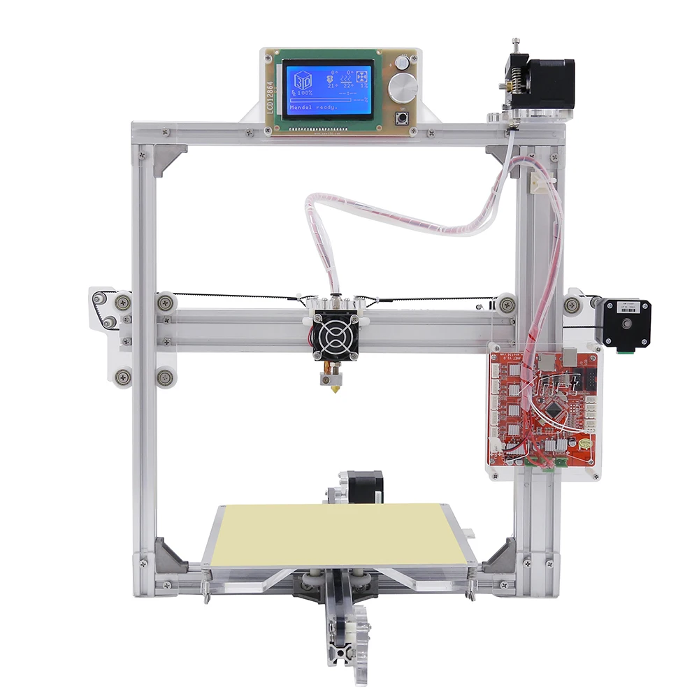 New Anet 3d printer Anet A2 Silver 12864 LCD Metal aluminium frame With 8GB microSD and plastics as gift
New Anet 3d printer Anet A2 Silver 12864 LCD Metal aluminium frame With 8GB microSD and plastics as gift