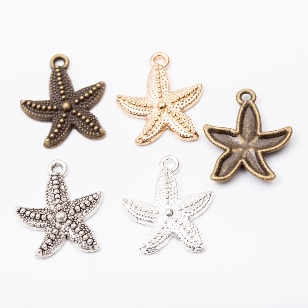 42pcs Hot selling zinc alloy charms starfish charms for necklace pendant 5555
42pcs Hot selling zinc alloy charms starfish charms for necklace pendant 5555