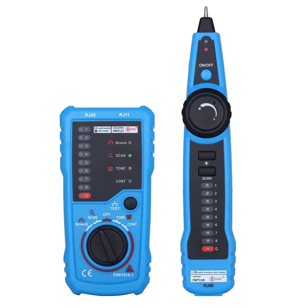 (Ship From RU) RJ11 RJ45 Cat5 Cat6 Telephone Wire Tracker Tester Detector Line Finder Tracer Toner Ethernet LAN Network Cable
(Ship From RU) RJ11 RJ45 Cat5 Cat6 Telephone Wire Tracker Tester Detector Line Finder Tracer Toner Ethernet LAN Network Cable