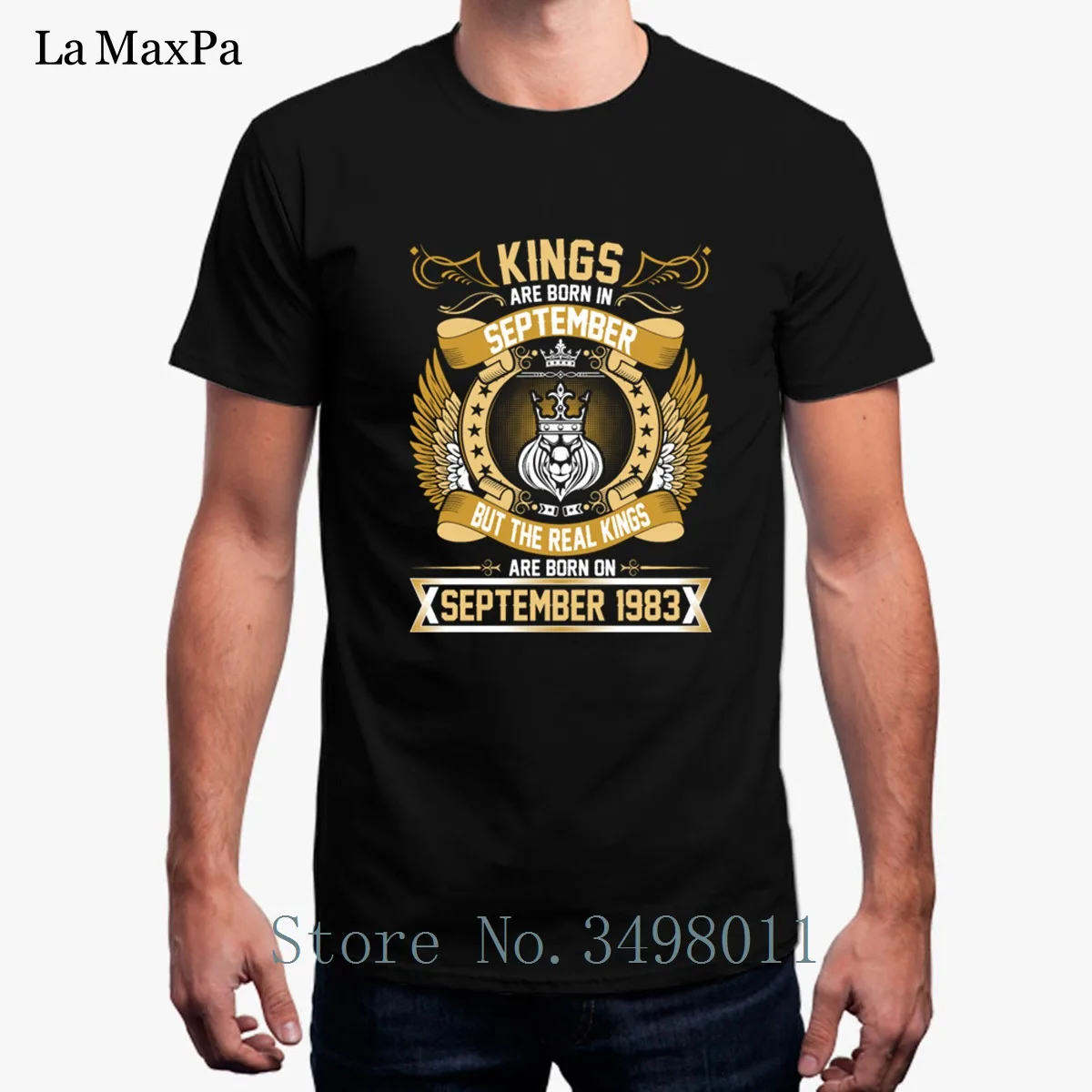 Funny The Real Kings Are Born On September 1983 T-Shirt Summer 100% Cotton Tee Shirt Costume Men T Shirtd
Funny The Real Kings Are Born On September 1983 T-Shirt Summer 100% Cotton Tee Shirt Costume Men T Shirtd