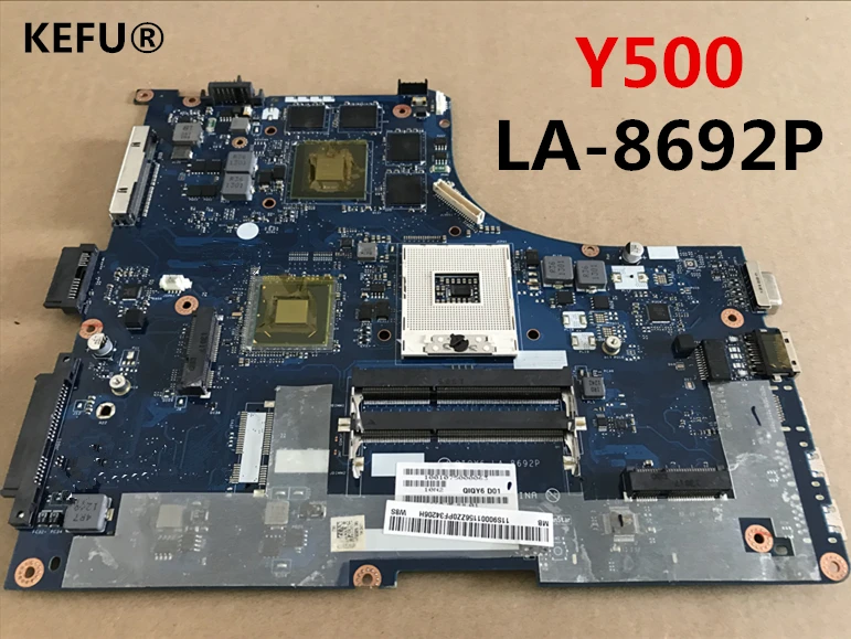 KEFU Main Board For Lenovo Y500 GT 650M QIQY6 LA-8692P Rev 1.0 Laptop Motherboard 100% working
KEFU Main Board For Lenovo Y500 GT 650M QIQY6 LA-8692P Rev 1.0 Laptop Motherboard 100% working