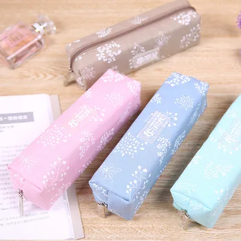 Pencil Case Snow Small Flowers Pencil Bag Floral Pen Case Korea Stationery Silver Print Pen Holder Zipper Cosmetic Bag Gift Cute
Pencil Case Snow Small Flowers Pencil Bag Floral Pen Case Korea Stationery Silver Print Pen Holder Zipper Cosmetic Bag Gift Cute