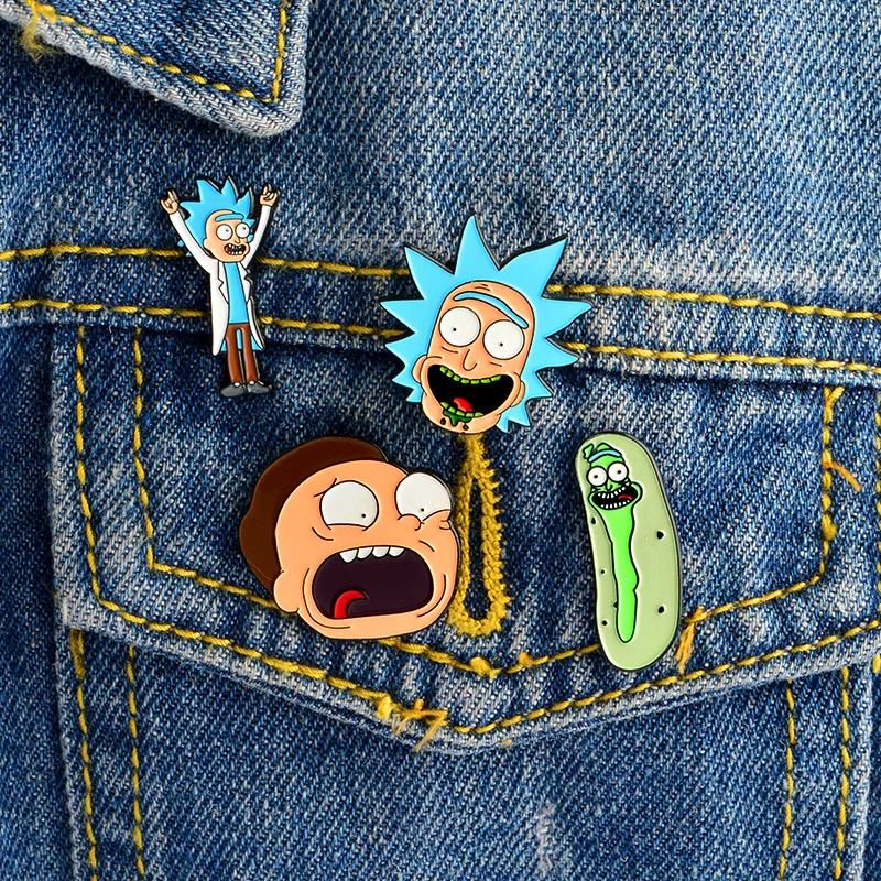 4pcs/set Cartoon Anime Characters Pins set Metal Badges Enamel pin Backpack Clothes Jewelry Brooches for Friends
4pcs/set Cartoon Anime Characters Pins set Metal Badges Enamel pin Backpack Clothes Jewelry Brooches for Friends
