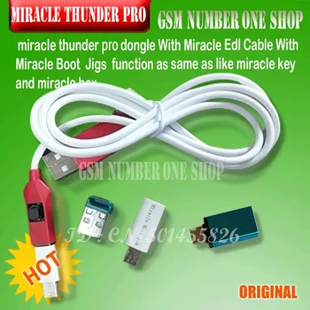 NEW Miracle Thunder pro dongle SET edl cable & miracle boot jiG Emmc Solution FRP Flash Generic mode no need Miracle Box/Key
NEW Miracle Thunder pro dongle SET edl cable & miracle boot jiG Emmc Solution FRP Flash Generic mode no need Miracle Box/Key