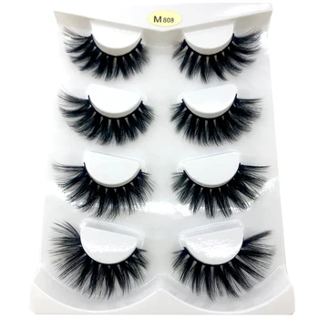 HBZGTLAD 4 pairs natural false eyelashes fake lashes long makeup 3d mink lashes eyelash extension mink eyelashes for beauty
HBZGTLAD 4 pairs natural false eyelashes fake lashes long makeup 3d mink lashes eyelash extension mink eyelashes for beauty