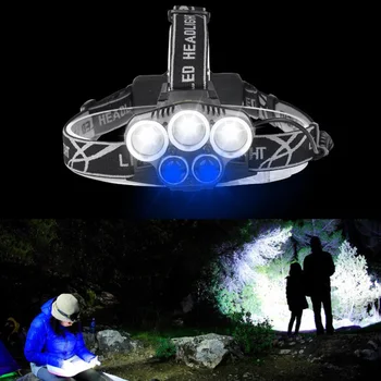 XML 3 Head LIghts 5 LED Head Lamps Bulb 6 Model Torch Lamp with 18650 Battery Flashlight Outdoor Camping Adventure Light
XML 3 Head LIghts 5 LED Head Lamps Bulb 6 Model Torch Lamp with 18650 Battery Flashlight Outdoor Camping Adventure Light