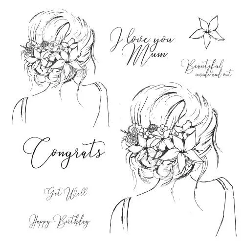 GIRL Transparent Clear Silicone Stamp/Seal for DIY scrapbooking/photo album Decorative clear stamp M1174
GIRL Transparent Clear Silicone Stamp/Seal for DIY scrapbooking/photo album Decorative clear stamp M1174