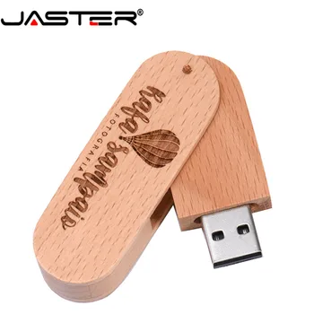 JASTER Hot Sale rotation Wooden Memory Stick 4GB 8GB Pendrive creative USB Flash Drive 16GB 32GB pen drive 64GB 128GB U disk
JASTER Hot Sale rotation Wooden Memory Stick 4GB 8GB Pendrive creative USB Flash Drive 16GB 32GB pen drive 64GB 128GB U disk