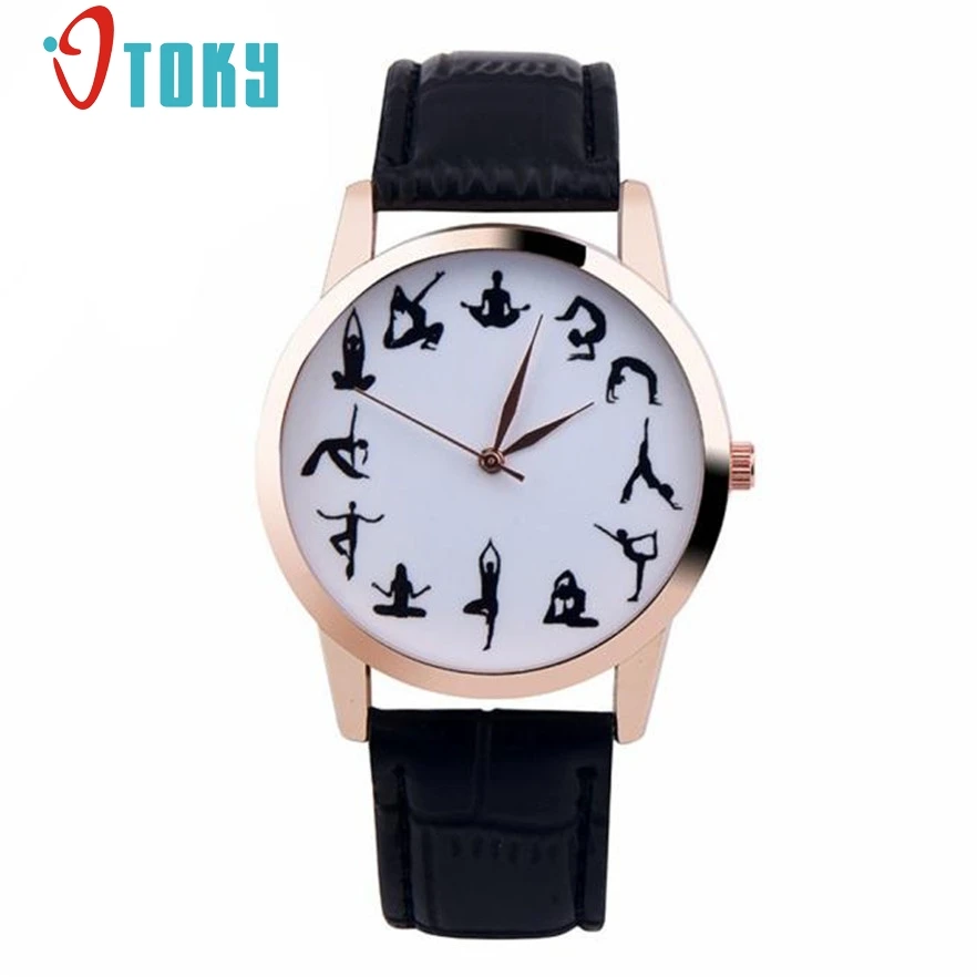 OTOKY Wristwatches casual ladies leather yoga Pattern dress quartz Wrist watches for women #30 Gift 1pc C907
OTOKY Wristwatches casual ladies leather yoga Pattern dress quartz Wrist watches for women #30 Gift 1pc C907