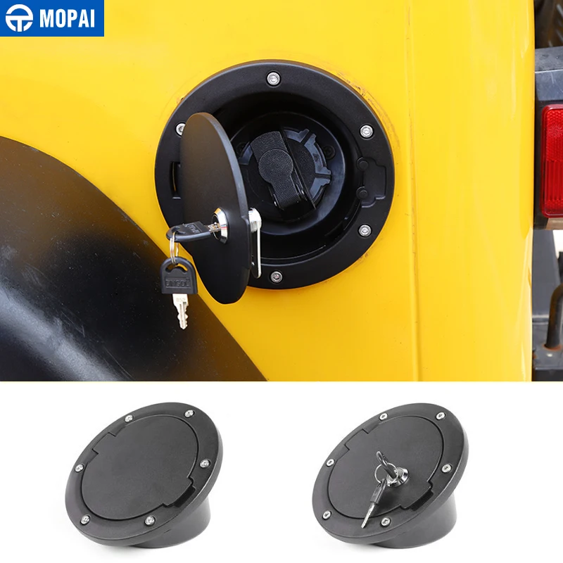 MOPAI Tank Covers for Jeep Wrangler TJ Car Oil Fuel Tank Cap With Key Lock Cover for Jeep Wrangler TJ 1997-2006 Car Accessories
MOPAI Tank Covers for Jeep Wrangler TJ Car Oil Fuel Tank Cap With Key Lock Cover for Jeep Wrangler TJ 1997-2006 Car Accessories