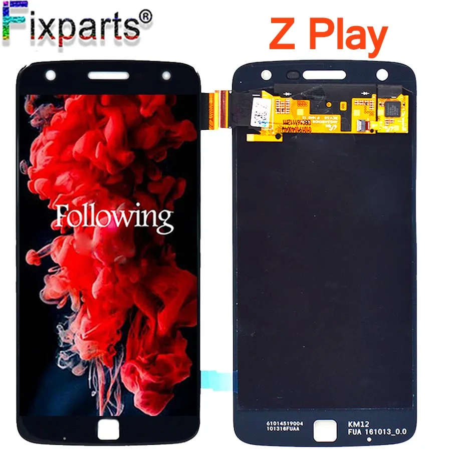 5 "для Motorola Moto Z Play LCD дисплей кодирующий преобразователь сенсорного экрана в