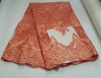 High Quality Nigerian Lace Fabrics 2017With Stones African French Net Lace Fabric Embroidered Tulle Mesh Lace orange ZH770
High Quality Nigerian Lace Fabrics 2017With Stones African French Net Lace Fabric Embroidered Tulle Mesh Lace orange ZH770