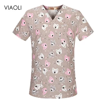 Unisex dentist scrubs tops uniform High quality doctor nurse workwear Medical surgery clothes Beauty salon cartoon printing tops
Unisex dentist scrubs tops uniform High quality doctor nurse workwear Medical surgery clothes Beauty salon cartoon printing tops