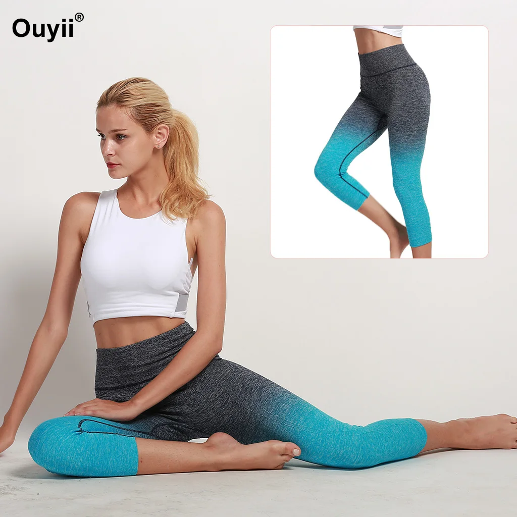 Gym Leggings Sport Pants Women Yoga Fitness High Waist Active Wear Female Tights Sportswear Jogging Tracksuit | Спорт и развлечения