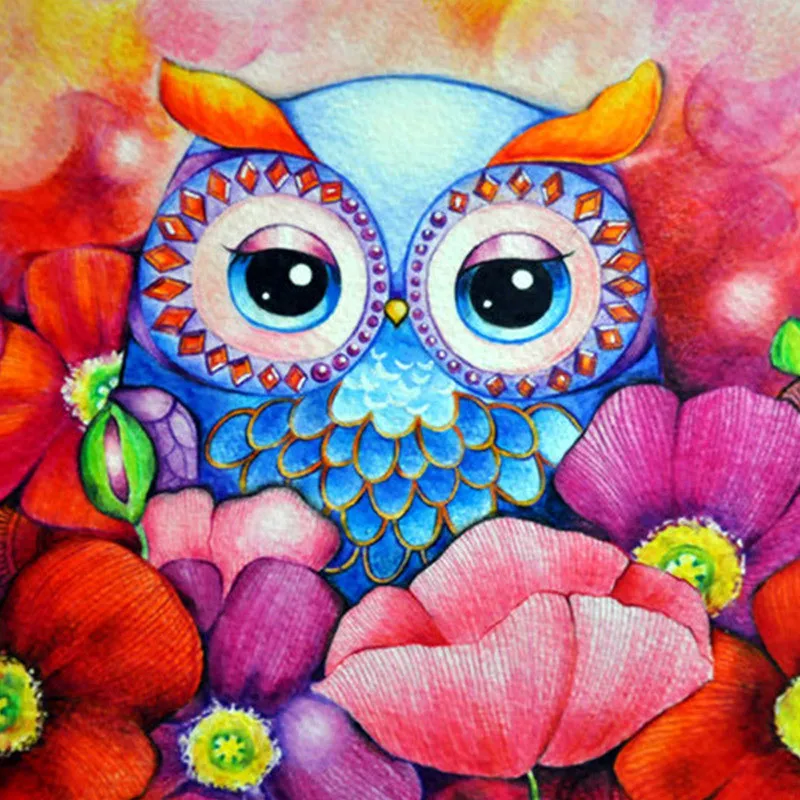 LaoJieYuan Diamond Painting Full Square Drill Owl Diamond Painting Rhinestone Embroidery Cross Stitch Crystal Mosaic pebble
LaoJieYuan Diamond Painting Full Square Drill Owl Diamond Painting Rhinestone Embroidery Cross Stitch Crystal Mosaic pebble
