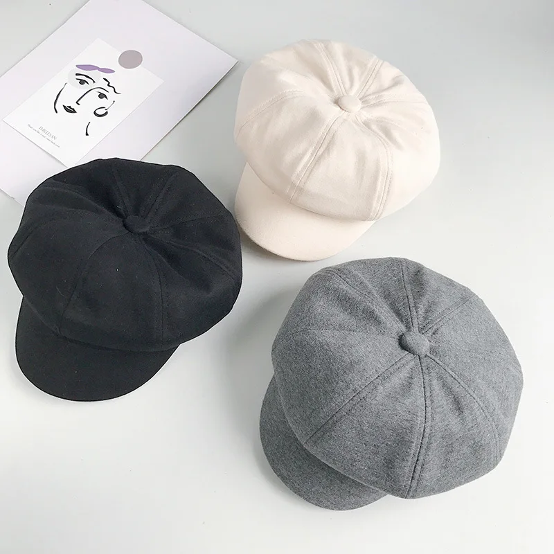 2019 Winter Beret Hat Women Fashion Thick Octagonal cap For Women Fashion Autumn Winter Unisex Beret Hat Beanie Caps
2019 Winter Beret Hat Women Fashion Thick Octagonal cap For Women Fashion Autumn Winter Unisex Beret Hat Beanie Caps