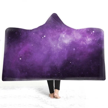 Custom Hooded Throw Blanket 3D Galaxy Stars Print Soft Cozy Sherpa Fleece Blanket Kids Teens Wearable Plush Fleece Sofa Blanket 
Custom Hooded Throw Blanket 3D Galaxy Stars Print Soft Cozy Sherpa Fleece Blanket Kids Teens Wearable Plush Fleece Sofa Blanket