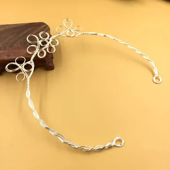 1 PCS 2mm 3 Colors Plated Metal Iron Crown Headwear /Choker Collar Base Neck Strap Necklace Jewelry Setting For Women
1 PCS 2mm 3 Colors Plated Metal Iron Crown Headwear /Choker Collar Base Neck Strap Necklace Jewelry Setting For Women
