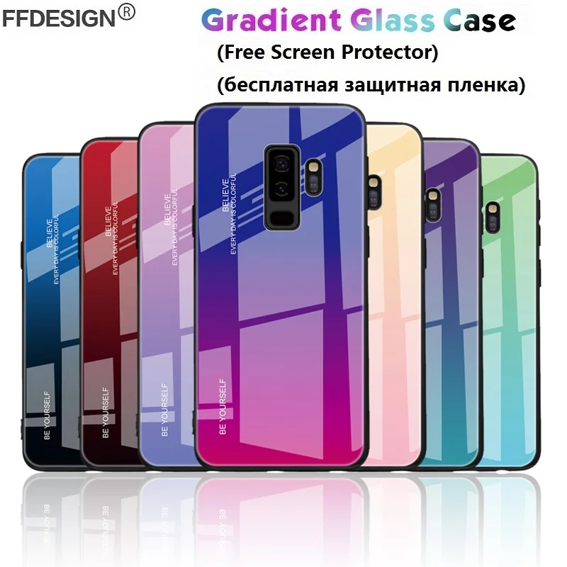Case for Samsung S9 S8 Plus Glass Cover Case for Samsung Galaxy S9 S8 Plus Case Glass Cover Funda Capa Coque Housing Shell
Case for Samsung S9 S8 Plus Glass Cover Case for Samsung Galaxy S9 S8 Plus Case Glass Cover Funda Capa Coque Housing Shell