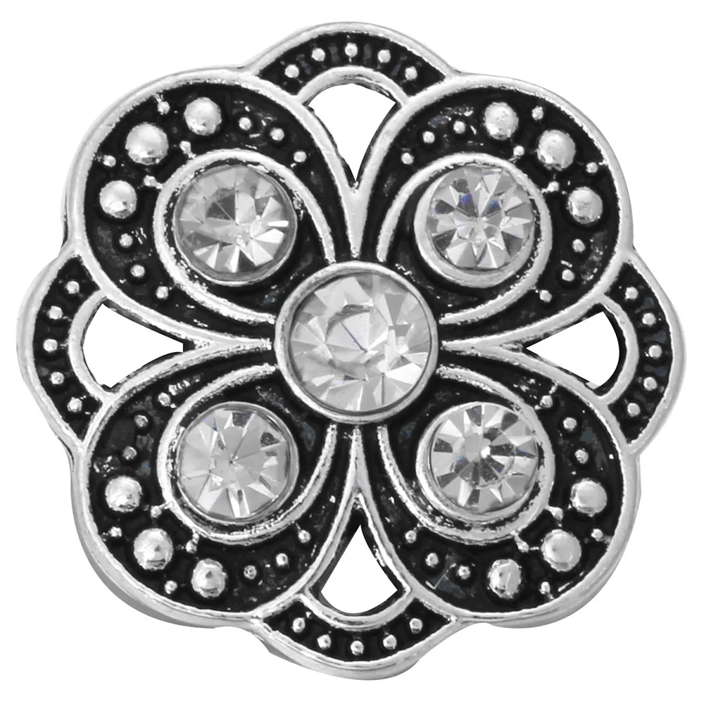 10pcs/lot New Vintage Snap Jewelry Rhinestone Flower 18mm Metal Snap Buttons Fit Snap Button Bracelet for Women
10pcs/lot New Vintage Snap Jewelry Rhinestone Flower 18mm Metal Snap Buttons Fit Snap Button Bracelet for Women