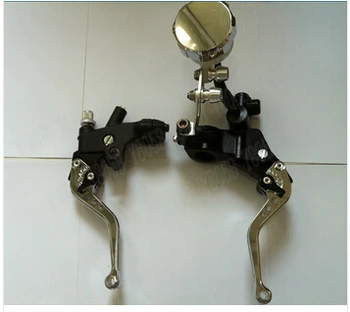 Universal Brake Clutch Master Cylinder Set Kit Reservoir Lever For 7/8" 22MM Handlebar Bar Motorcycle Silver
Universal Brake Clutch Master Cylinder Set Kit Reservoir Lever For 7/8" 22MM Handlebar Bar Motorcycle Silver