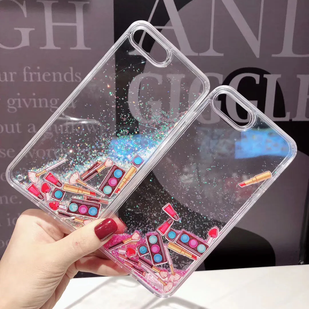 Fashion Liquid Quicksand Cosmetics Phone Case For iPhone 6 6s 7 8 Plus X XS MAX XR Lipstick Nail Polish dynamic Cover Fundas
Fashion Liquid Quicksand Cosmetics Phone Case For iPhone 6 6s 7 8 Plus X XS MAX XR Lipstick Nail Polish dynamic Cover Fundas