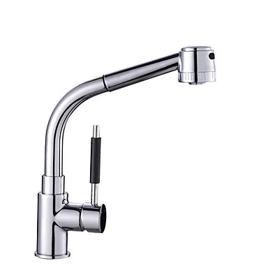 

Contemporary Brass One Hole Pull Out Kitchen Sink Faucet Tap Mixer ,Torneira Para Pia Cozinha Grifo