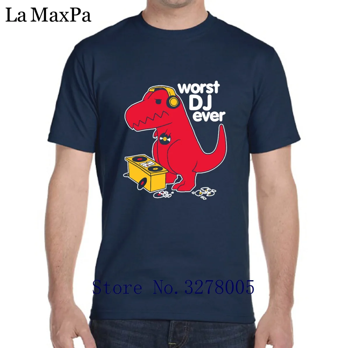 T-Shirt Clothes Funny Casual Guys Worst Dj Ever Dino Men Tshirt Vintage 100% Cotton Short Sleeve Camisas Hombre 2018 O-Neck
T-Shirt Clothes Funny Casual Guys Worst Dj Ever Dino Men Tshirt Vintage 100% Cotton Short Sleeve Camisas Hombre 2018 O-Neck