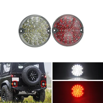 2x Clear Red Lens 95mm Upgrade Rear Fog Backup Reversing Lights Lamp For Land Rover Defender 01-16 Cabrio 90-16
2x Clear Red Lens 95mm Upgrade Rear Fog Backup Reversing Lights Lamp For Land Rover Defender 01-16 Cabrio 90-16