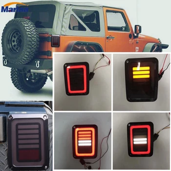 LED Rear Signal Reverse Tail Light for 07-15 Jeep Wrangler JK Taillight Brake Lamp Backup Running Light Tail Lamps
LED Rear Signal Reverse Tail Light for 07-15 Jeep Wrangler JK Taillight Brake Lamp Backup Running Light Tail Lamps