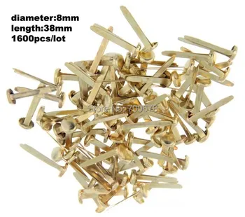 Free shipping 1600pcs/lot DIY material scrapbooking embellishments craft nail metal brad 8*38mm
Free shipping 1600pcs/lot DIY material scrapbooking embellishments craft nail metal brad 8*38mm