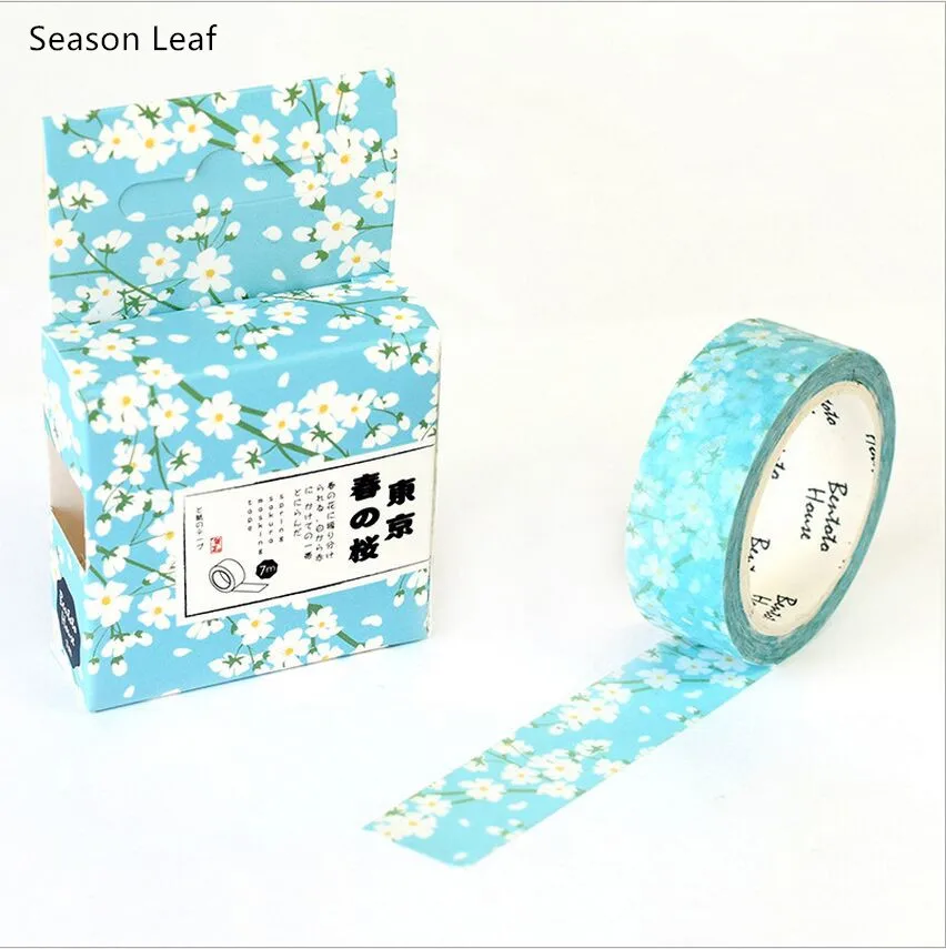 15mm Wide Spring Blossoming Cherry Flowers Swatch Washi Tape DIY planner Decorative Diary Scrapbook Sticker Masking Tape escolar
15mm Wide Spring Blossoming Cherry Flowers Swatch Washi Tape DIY planner Decorative Diary Scrapbook Sticker Masking Tape escolar