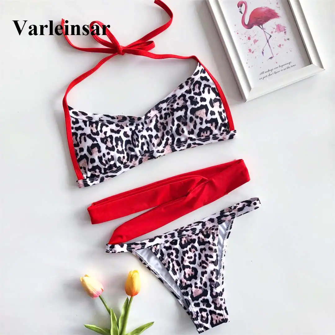 Sexy Leopard Brazilian Bikini 2019 Women Swimwear Female Swimsuit Two-piece Bikini set Halter Bather Bathing Suit Swim V1468
Sexy Leopard Brazilian Bikini 2019 Women Swimwear Female Swimsuit Two-piece Bikini set Halter Bather Bathing Suit Swim V1468