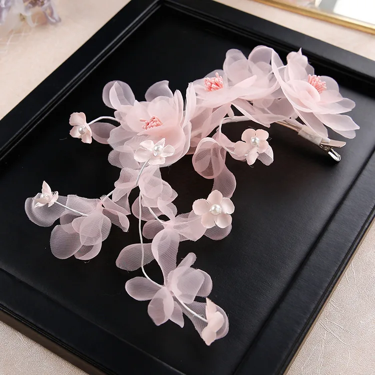 Bridal Hair Accessories For Women Wedding Pink Flower Headbands Tiara Bride Ornaments Head Piece Jewelry Party Decorations
Bridal Hair Accessories For Women Wedding Pink Flower Headbands Tiara Bride Ornaments Head Piece Jewelry Party Decorations
