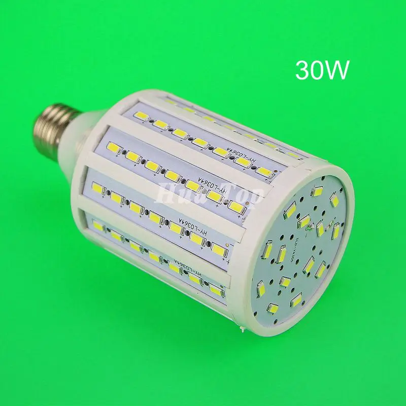 1Pcs High Luminous 30W SMD 5730 AC 85-265V 98 LED corn bulb Epistar lampadas lights E27 E14 B22 Withe spotlight Energy Saving
1Pcs High Luminous 30W SMD 5730 AC 85-265V 98 LED corn bulb Epistar lampadas lights E27 E14 B22 Withe spotlight Energy Saving