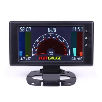 5" LCD 6 in 1 Multiple FUnction Auto Gauge Meter Tachometer, Volts, Clock, RPM, Water Temp, Oil Temp, Oil Press Car Gauge
5" LCD 6 in 1 Multiple FUnction Auto Gauge Meter Tachometer, Volts, Clock, RPM, Water Temp, Oil Temp, Oil Press Car Gauge