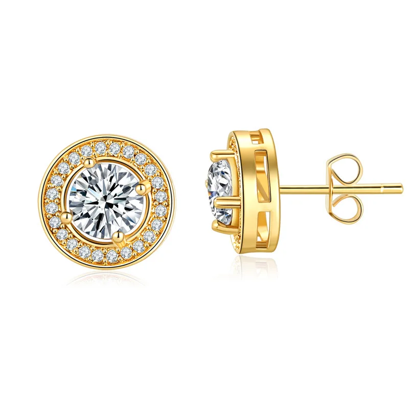 2018 new fashion earrings ladies zircon earrings starry round earrings Europe and the United States creative jewelry
2018 new fashion earrings ladies zircon earrings starry round earrings Europe and the United States creative jewelry