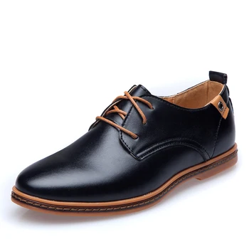 Big Size EU Nice Men Casual Leather Shoes Pop Sale Spring Autumn Men Fashion Lace-Up Dress Shoes Man Low Top Light Flats Sapatos
Big Size EU Nice Men Casual Leather Shoes Pop Sale Spring Autumn Men Fashion Lace-Up Dress Shoes Man Low Top Light Flats Sapatos