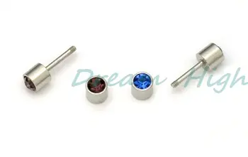New Arrival 316L Statinless Steel Earring Fashion Ear Stud Double Gem 4mm Ear Ring 100PCS/LOT Free Shipping 
New Arrival 316L Statinless Steel Earring Fashion Ear Stud Double Gem 4mm Ear Ring 100PCS/LOT Free Shipping