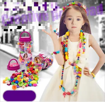 Variety Pop Stimulate Creativity Diy Beads Girl Bracelets Cordless Wear Beads Puzzle Children Handmade Beaded Toys
Variety Pop Stimulate Creativity Diy Beads Girl Bracelets Cordless Wear Beads Puzzle Children Handmade Beaded Toys