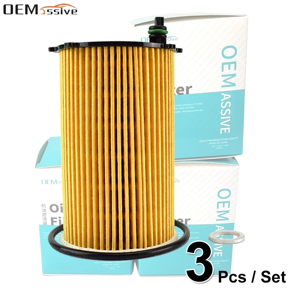 Set Of 3, 26320-3CAA0 Oil Filter For Hyundai Azera / Grandeur Hyundai Santa Fe DM 2012 2013 2014 2015 2016 2017 3.3L Engine
Set Of 3, 26320-3CAA0 Oil Filter For Hyundai Azera / Grandeur Hyundai Santa Fe DM 2012 2013 2014 2015 2016 2017 3.3L Engine