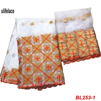White Cotton African Bazin riche getzner High Quality 5 Yards bazin Riche Getzner Material Match French Net Lace Sets BL-253
White Cotton African Bazin riche getzner High Quality 5 Yards bazin Riche Getzner Material Match French Net Lace Sets BL-253