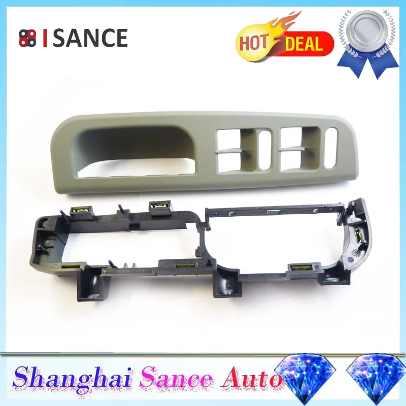 ISANCE Gray Window Switch Panel Trim Bezel & Braket Front Left 3B1867171E 1J1867179A For VW Golf Jetta Bora MK4 Passat B5
ISANCE Gray Window Switch Panel Trim Bezel & Braket Front Left 3B1867171E 1J1867179A For VW Golf Jetta Bora MK4 Passat B5