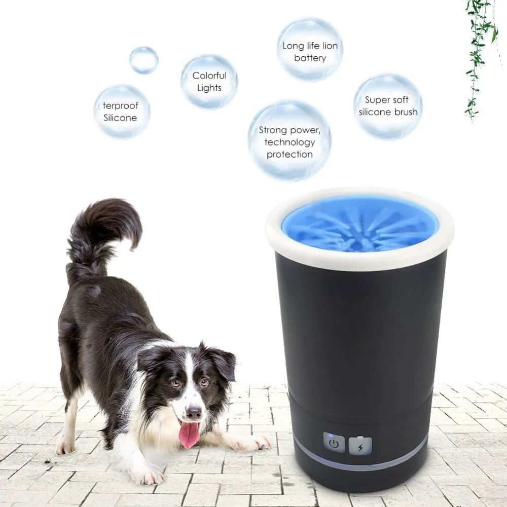 Portable Dog Paw Cleaner Pet Cleaning Brush Cup Dirty Foot Cleaner Pet Automatic Foot Washing Device Cat Dog Paw Brush Cup
Portable Dog Paw Cleaner Pet Cleaning Brush Cup Dirty Foot Cleaner Pet Automatic Foot Washing Device Cat Dog Paw Brush Cup